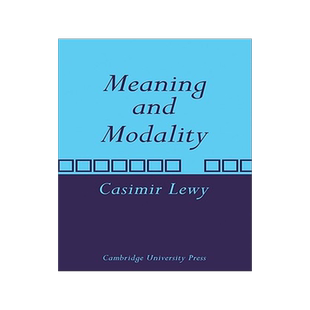 预订 Meaning and Modality