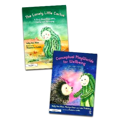 预订 Building Conceptual PlayWorlds for Wellbeing: The Lonely Little Cactus Story Book and Accompanying Resource Book 孤