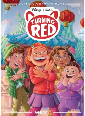 现货 青春变形记 图像小说 英文原版 迪士尼皮克斯 儿童漫画读物 Disney Pixar Classic Graphic Novel: Turning Red