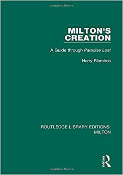 【预售】Milton’s Creation: A Guide through Paradise Lost