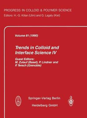 预订 Trends in Colloid and Interface Science IV