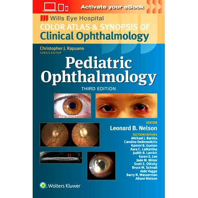 预订 Pediatric Ophthalmology (Wills Eye Institute Atlas Series) 小儿眼科(Wills眼科研究所图谱系列): 9781975214906