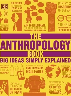 预订 The Anthropology Book: Big Ideas Simply Explained 人类学之书：用浅显易懂的方式解释重大概念: 9780241638583