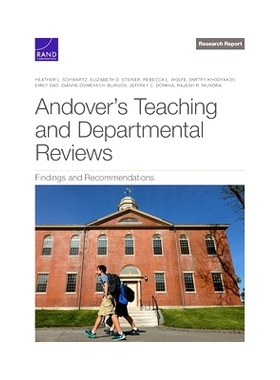 预订 Andover’s Teaching and Departmental Reviews: Findings and Recommendations: 9781977410610