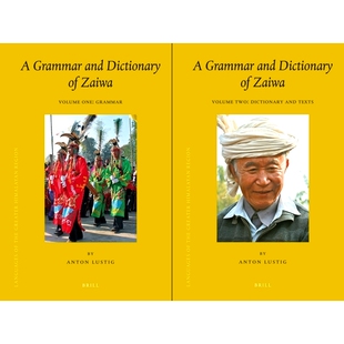 载瓦语语法和词典 9789004184893 and Zaiwa Grammar Dictionary 2卷集 预订 vols.