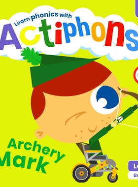 预订 Actiphons Level 2 Book 20 Archery Mark: Learn Phonics and Get Active with Actiphons!: 9780241390627