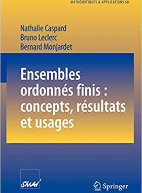 预订 Ensembles ordonnés finis : concepts, résultats et usages