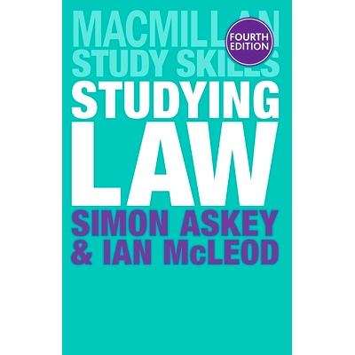 预订 Studying Law 法律研究 第4版: 9781137412683