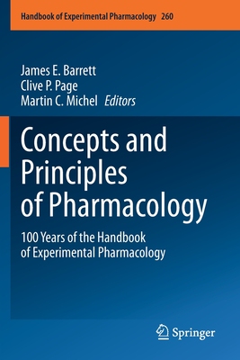 【预订】Concepts and Principles of Pharmacology: 100 Years of the Handbook of Experimental Pharmacology