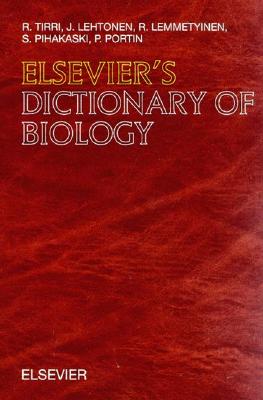 【预订】Elsevier’S Dictionary of Biology 书籍/杂志/报纸 原版其它 原图主图