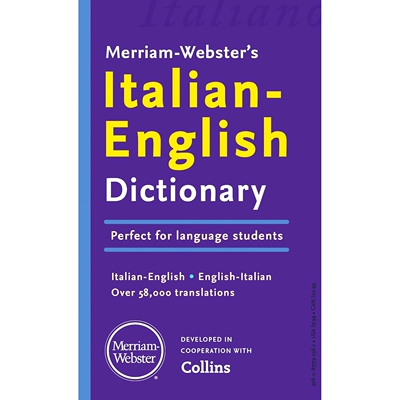 现货 韦氏意大利语-英语词典 英文原版 意英词典 Merriam-Webster's Italian-English Dictionary