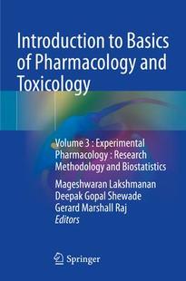 9789811953453 Research Toxicology 预订 Introduction Volume Basics Experimental Pharmacology and