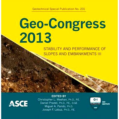 预订 Geo-Congress 2013: Stability and Performance of Slopes and Embankments III: 9780784412787