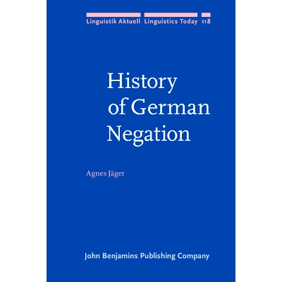 预订 History of German Negation: 9789027255013
