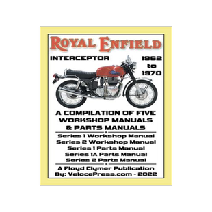 [预订]ROYAL ENFIELD 750cc INTERCEPTOR 1962 to 1970 WORKSHOP MANUALS & PARTS MANUALS COMPILATION - ALL MODE 9781588502704