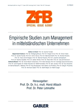 预订 Empirische Studien Zum Management in Mittelständischen Unternehmen: 9783834907998