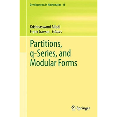 预订 Partitions, q-Series, and Modular Forms 9781493901869