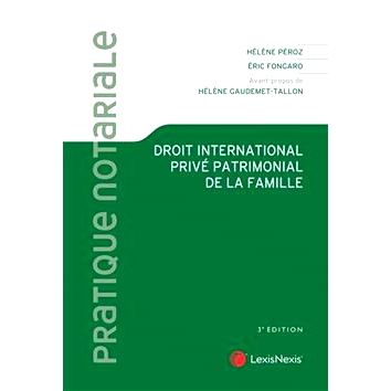 预订 Droit international privé patrimonial de la famille 国际私法家庭财产: 9782711035403