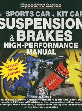 预订 The Sports Car & Kit Car Suspension & Brakes High-Performance Manual: Revised & Updated 3rd Edition: 9781845842079