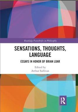 [预订]Sensations, Thoughts, Language 9781032337906