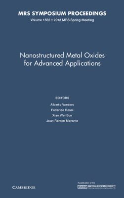 【预订】Nanostructured Metal Oxides for Advanced Applications