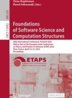 [预订]Foundations of Software Science and Computation Structures: 26th International Conference, Fossacs 2 9783031308284