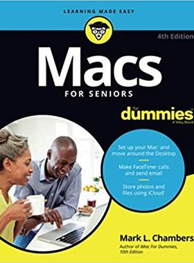 【预售】Macs For Seniors For Dummies, 4Th Edition