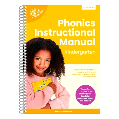 预订 Phonic Books Dandelion Instructional Manual Kindergarten: The Foundations of Phonics, Engaging Activity Ideas, Less