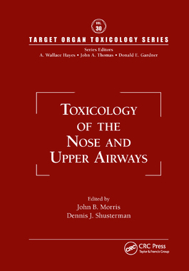 【预订】Toxicology of the Nose and Upper Airways