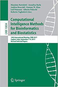 【预售】Computational Intelligence Methods for Bioinformatics and Biostatistics