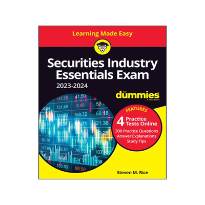 [预订]Securities Industry Essentials Exam 2023-2024 For Dummies With Online Practice