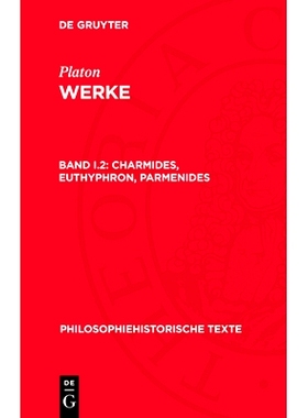 预订 Charmides, Euthyphron, Parmenides: 9783112714683