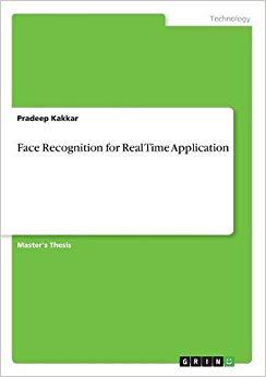 【预售】Face Recognition for Real Time Appli...