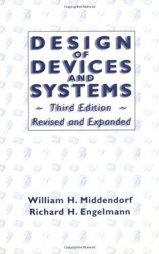 【预订】Design of Devices and Systems, Third Edition,