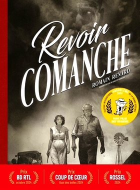 预订 再见克曼奇 2025安古兰漫画 侦探漫画奖 法语原版 欧漫 Revoir Comanche