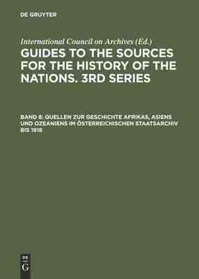 【预订】Quellen zur Geschichte Afrikas, Asiens und Ozeaniens im Österreichi 9783598214844