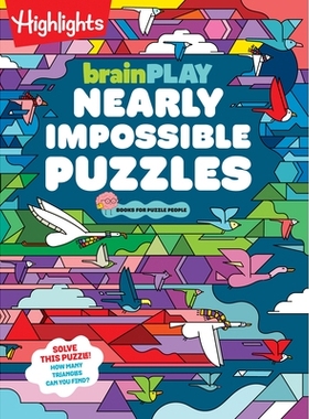 预订 brainPLAY Nearly Impossible Puzzles: Mind-Bending Activity Book Packed with Brain Teasers, Seek-and-Find Fun and th