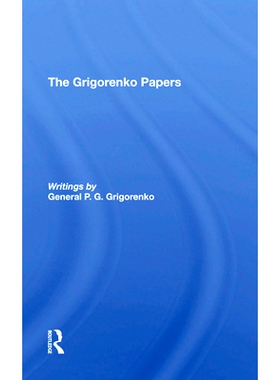 预订 The Grigorenko Papers 格里高连科论文 重印版: 9780367292683