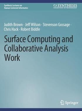 预订 Surface Computing and Collaborative Analysis Work