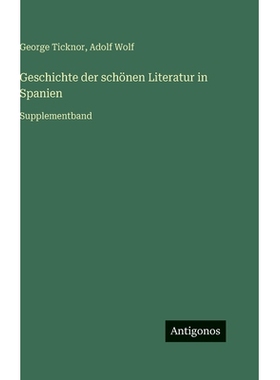 预订 Geschichte der schönen Literatur in Spanien: Supplementband: 9783566037215