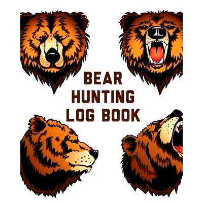 预订 Bear Hunting Log Book: For Men Camping Hiking Prepper's Enthusiast Game Keeper
