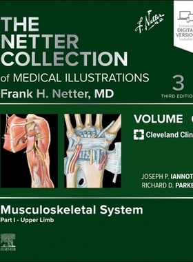 预订 The Netter Collection of Medical Illustrations: Musculoskeletal System, Volume 6, Part I - Upper Limb