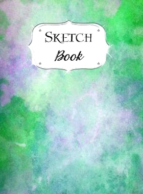 预订 Sketch Book: Watercolor Sketchbook Scetchpad for Drawing or Doodling Notebook Pad for Creative Artists #8 Green Pur