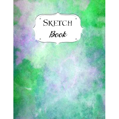 预订 Sketch Book: Watercolor Sketchbook Scetchpad for Drawing or Doodling Notebook Pad for Creative Artists #8 Green Pur