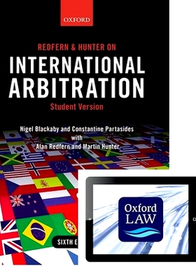 预订 Redfern and Hunter on International Arbitration (paperback and eBook) 费恩与亨特论国际仲裁 (平装书和电子书): 978019