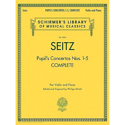 预订 Pupil's Concertos, Complete: Schirmer Library of Classics Volume 2054 Violin and Piano