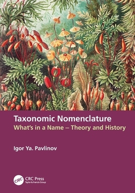 预订 Taxonomic Nomenclature