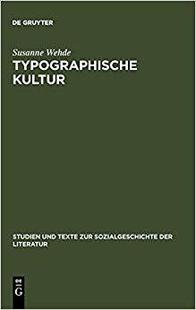 Kultur Typographische 9783484350694 预订