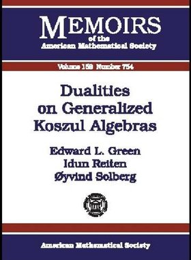 【预售】Dualities on Generalized Koszul Algebras
