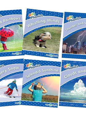 预订 Jolly Phonics Readers Level 4, Our World, Complete Set: In Precursive Letters (British English edition) Jolly Phoni